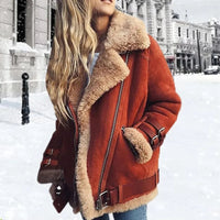 Harper | Kuschelige Winterjacke mit Lammfell