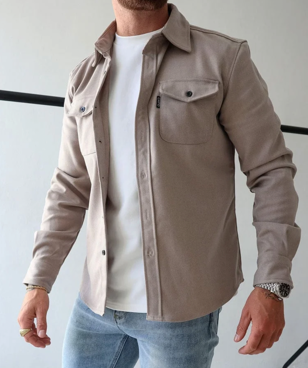 Marcus | Versatile and modern breathable men's shirt jacket 1