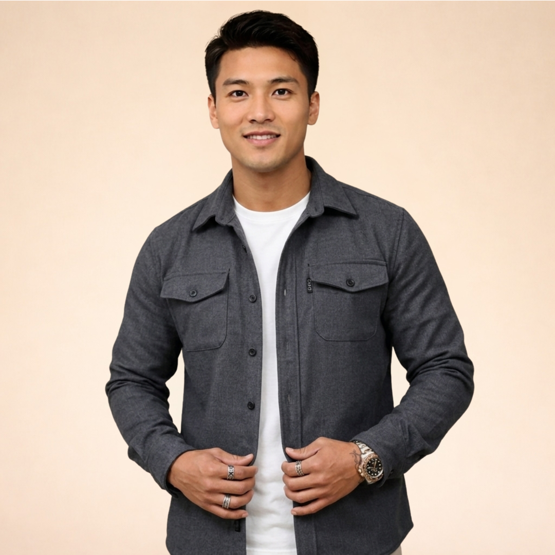 Marcus | Versatile and modern breathable men's shirt jacket 8
