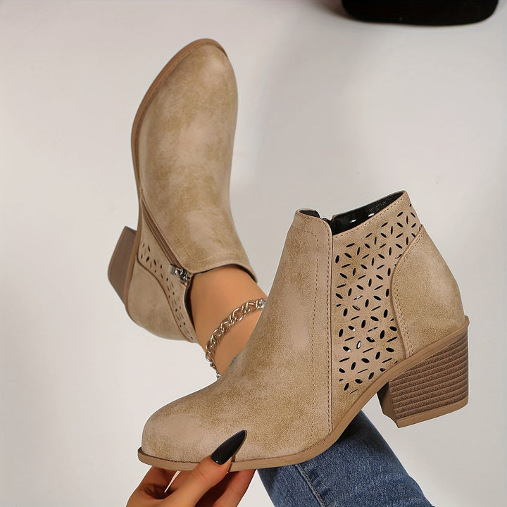 Marie | Laser Cut Ventilated Orthopedic Boots 8