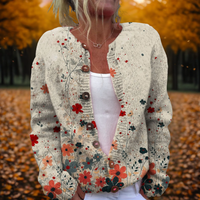 Yvonne | Cozy And Elegant Autumn Knit Cardigan