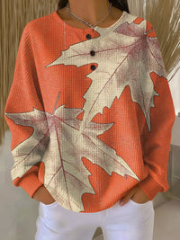 Mia | Premium Thermal Waffle Knit Sweater