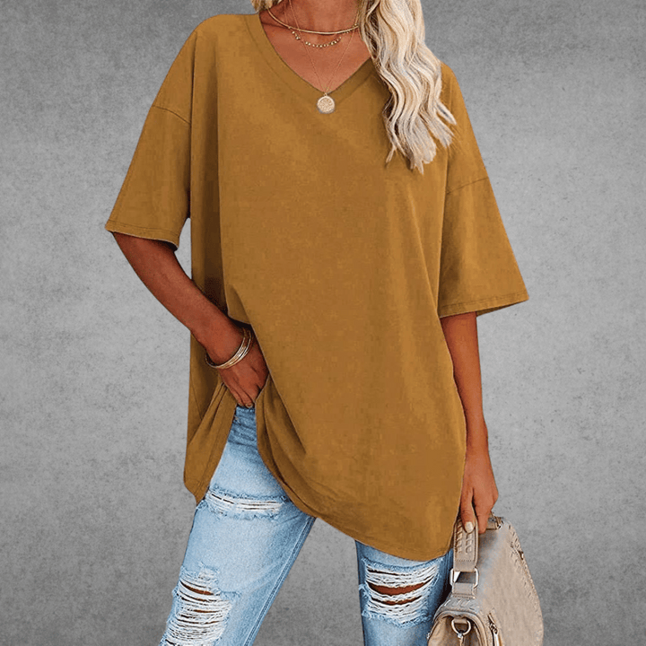 Matilda | Women's Casual V-Neck Short Sleeve 12