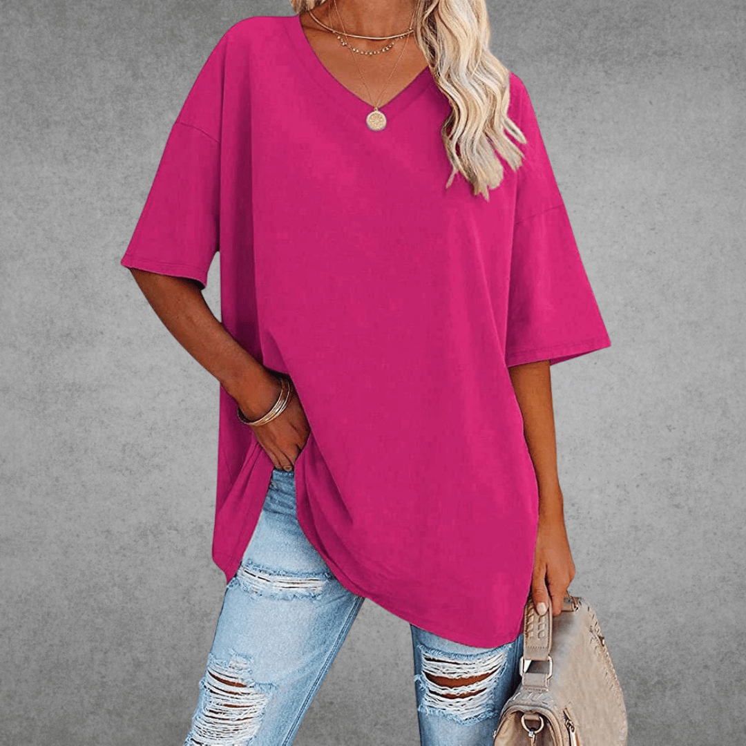Matilda | Women's Casual V-Neck Short Sleeve 16
