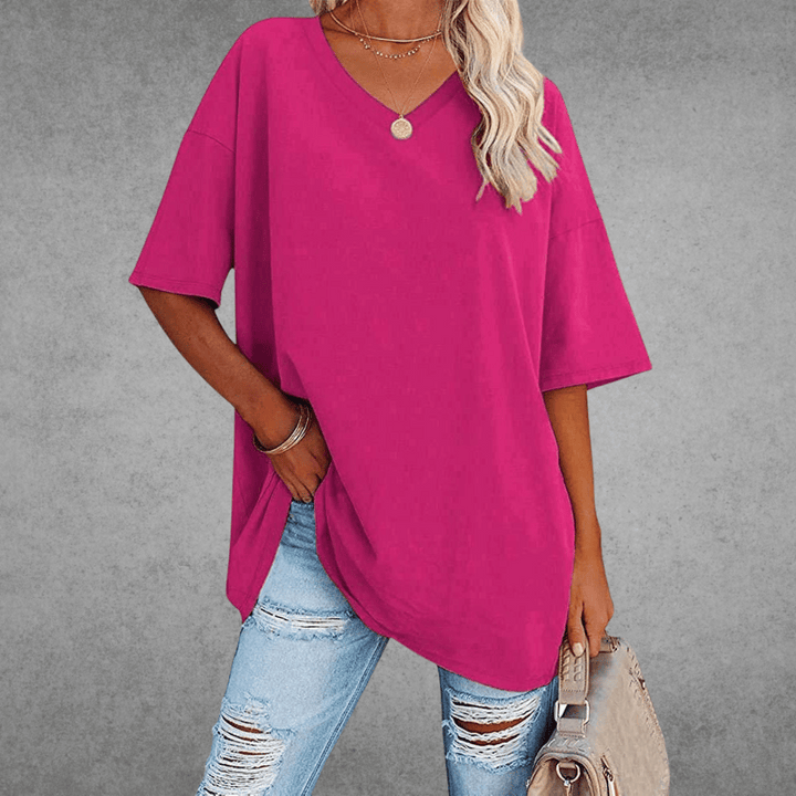 Matilda | Women's Casual V-Neck Short Sleeve 16