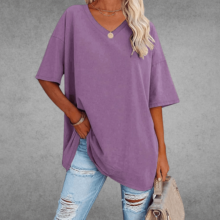 Matilda | Women's Casual V-Neck Short Sleeve 17
