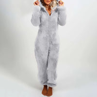 Amelia | Cloud-Soft Fleece Zip-Up Suit