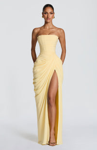 Grace | Modern Style and strapless maxi dress