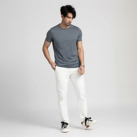 Ethan | Silk half sleeve T-shirt for Smart Looking
