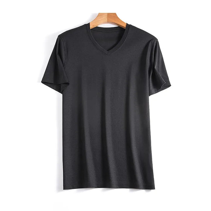 Michael | Silk half sleeve T-shirt 11