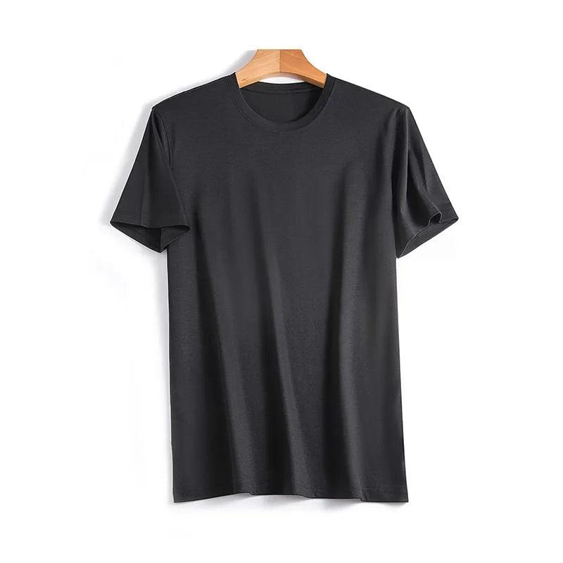 Michael | Silk half sleeve T-shirt 14