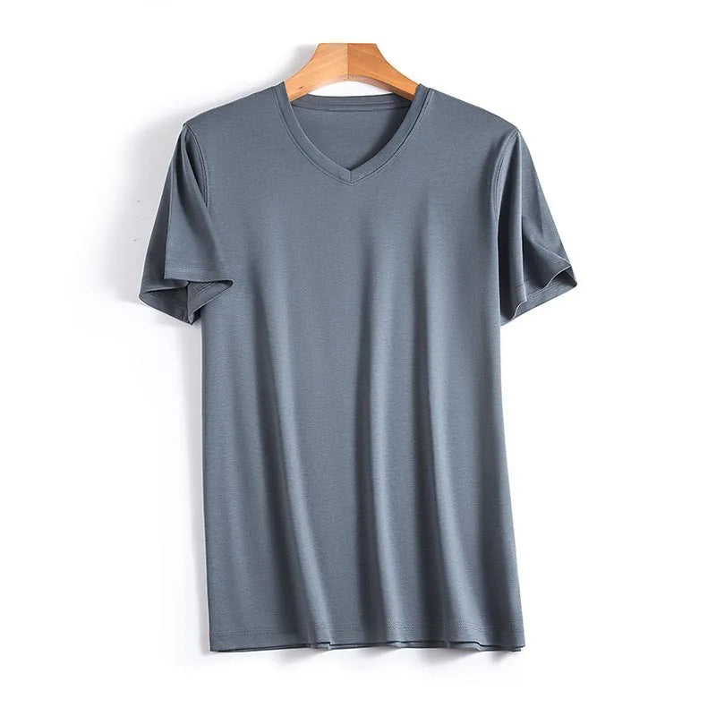 Michael | Silk half sleeve T-shirt 15