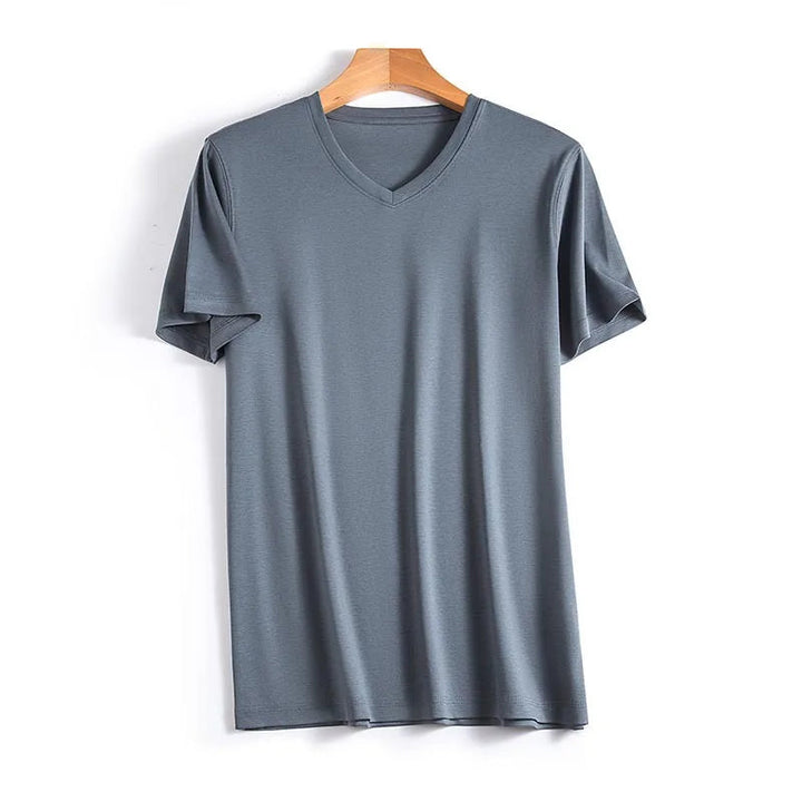 Michael | Silk half sleeve T-shirt 15