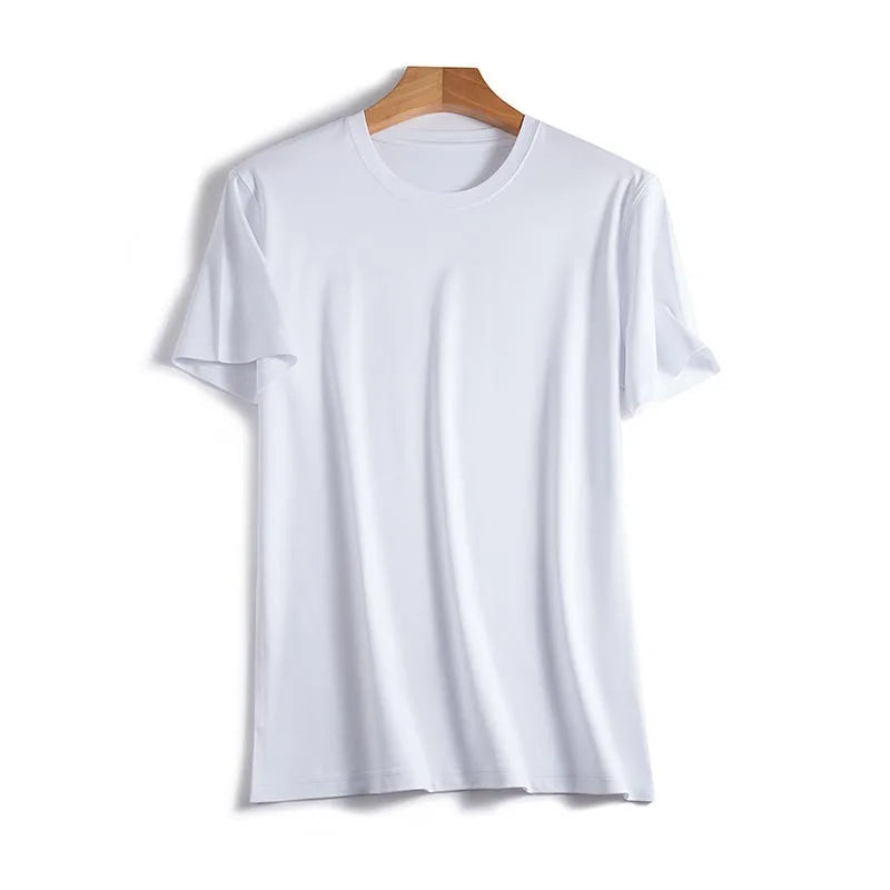 Michael | Silk half sleeve T-shirt 18