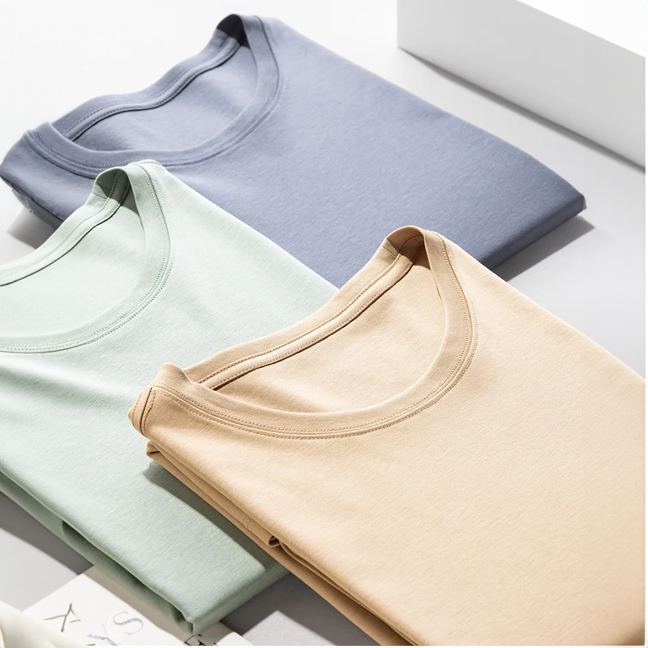 Michael | Silk half sleeve T-shirt 7