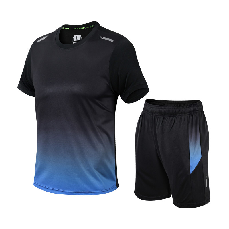 Mick | Color Gradient Print Active Sportswear Set 0