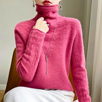 Makenna| Weicher, gerippter, warmer Rollkragenpullover