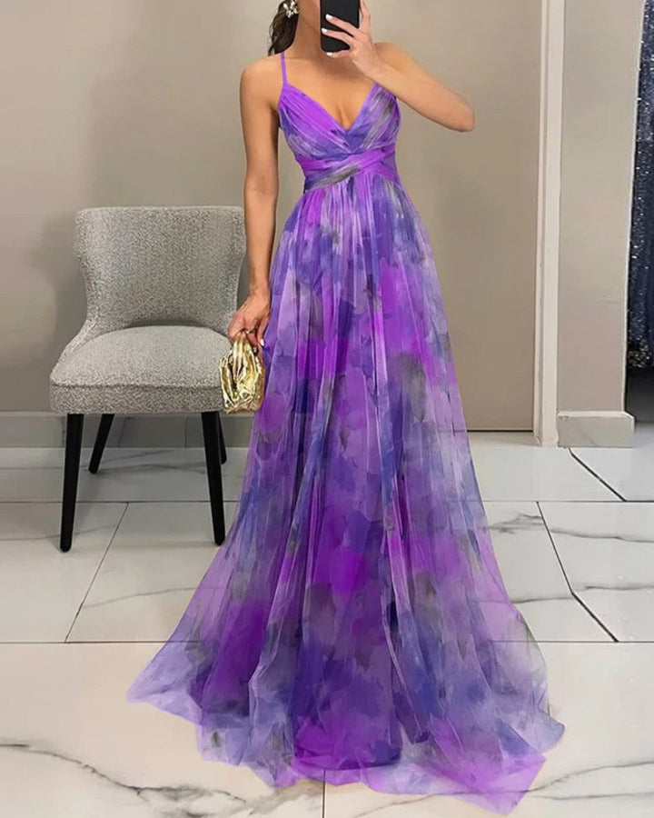 Mira | Elegant Floral Maxi Dress for Women – Lightweight & Versatile Long Dress 4