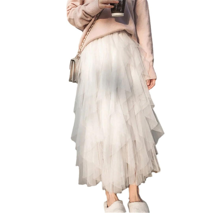 Mira | Elegant, Flowy & Comfortable Midi Skirt - Perfect for Everyday Style 0