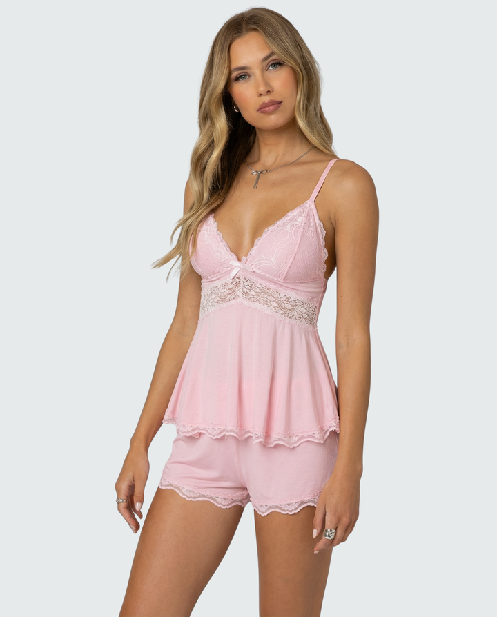 Mirella | Elegant Lace Lingerie Set – Soft, Flattering Bra and Panty Two Piece Set 1