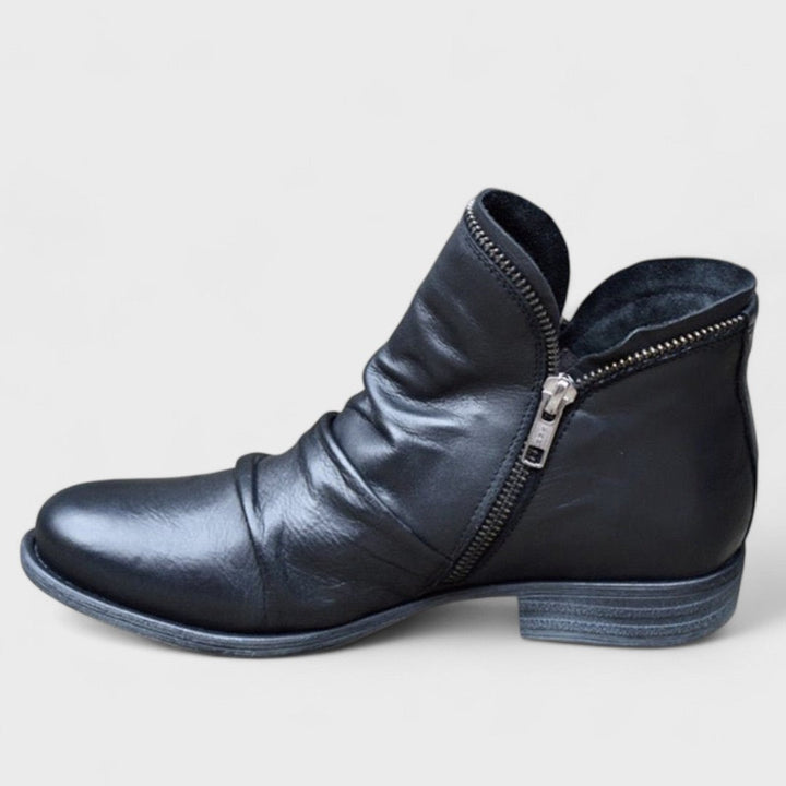Mirelle | Black Ankle Boots Elegant Supportive Fit for Women 1