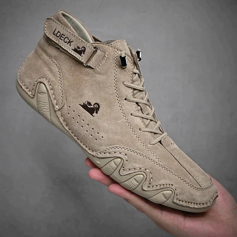 Mitchell | Comfortable Leather Barefoot Shoes 10