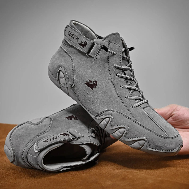 Mitchell | Comfortable Leather Barefoot Shoes 15