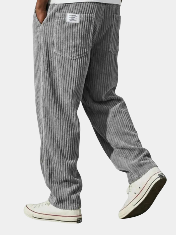 Monaco | Elegant, Comfortable & Versatile Men's Trousers – Loose-Fit Corduroy 1