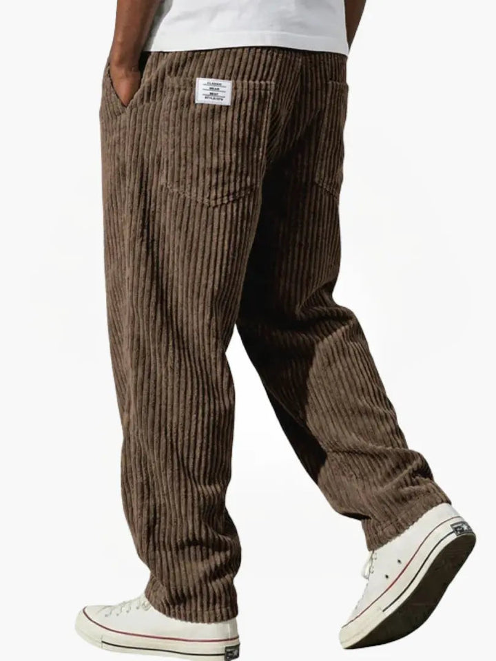 Monaco | Elegant, Comfortable & Versatile Men's Trousers – Loose-Fit Corduroy 10