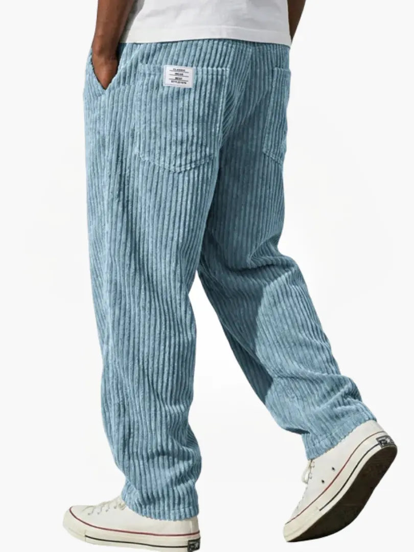 Monaco | Elegant, Comfortable & Versatile Men's Trousers – Loose-Fit Corduroy 4