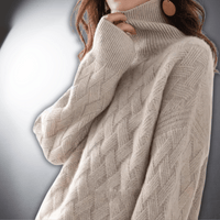 Luna | Cozy And Relaxed Oversized Turtleneck Sweater