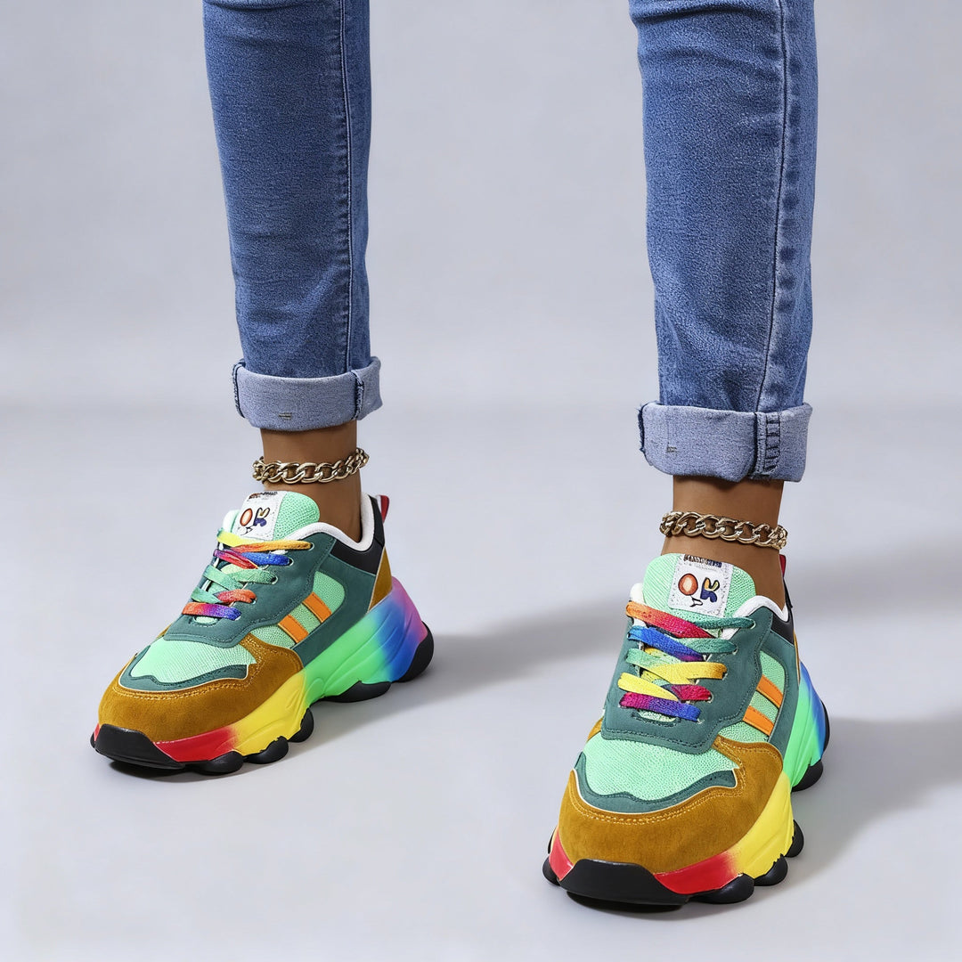 Natalie | Orthopedic Lightweight Multi-Color Sneakers 2