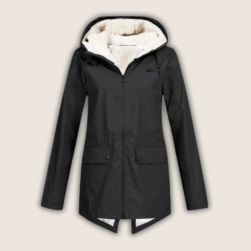 Nora | Comfortable and Waterproof Winter Rain Jacket 4