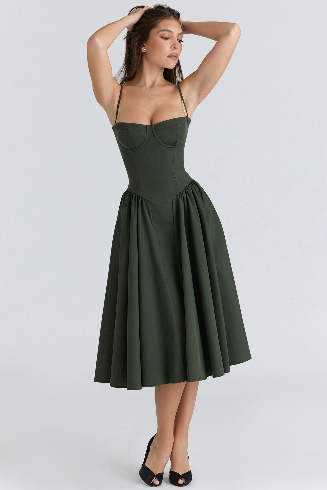 Nora | Elegant Corset Dress – Flowy A-Line Silhouette for Feminine Style 10