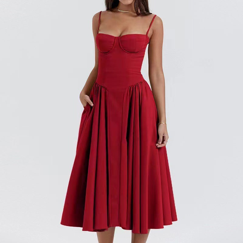 Nora | Elegant Corset Dress – Flowy A-Line Silhouette for Feminine Style 11