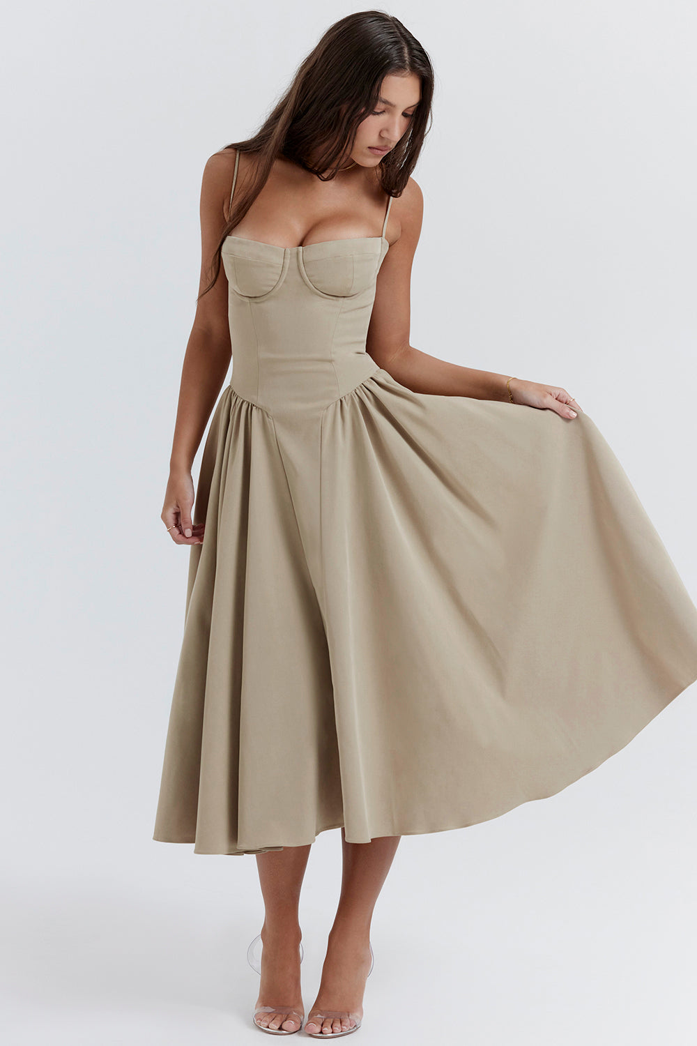 Nora | Elegant Corset Dress – Flowy A-Line Silhouette for Feminine Style 3
