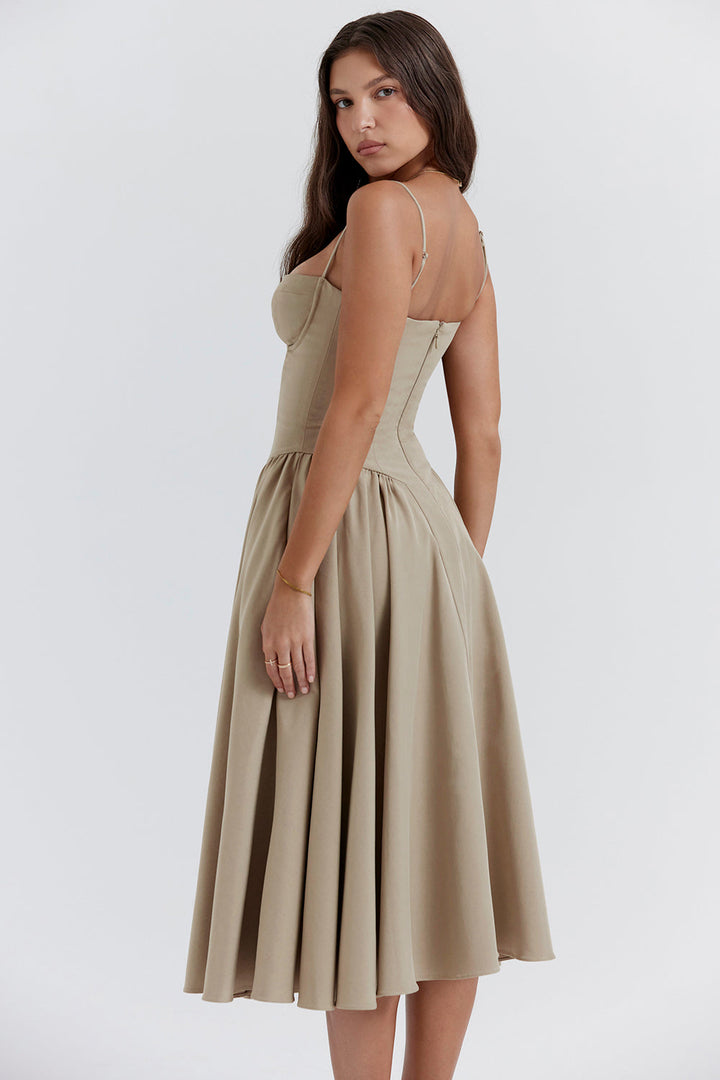 Nora | Elegant Corset Dress – Flowy A-Line Silhouette for Feminine Style 5