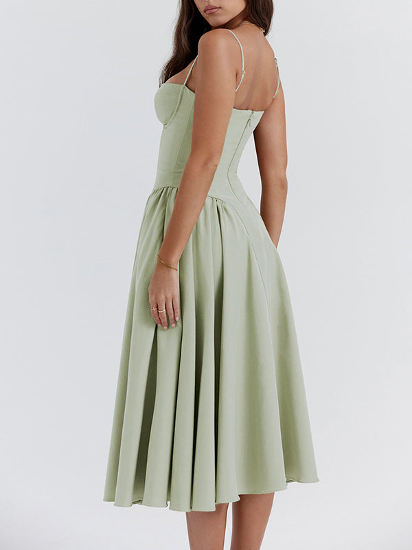 Nora | Elegant Corset Dress – Flowy A-Line Silhouette for Feminine Style 9