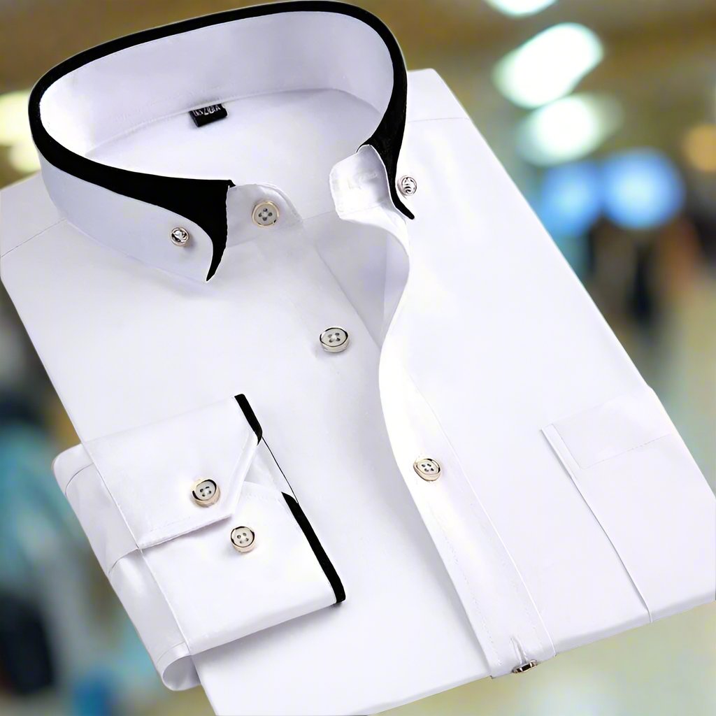 Oliver | Elegant and timeless long-sleeved premium shirt 1