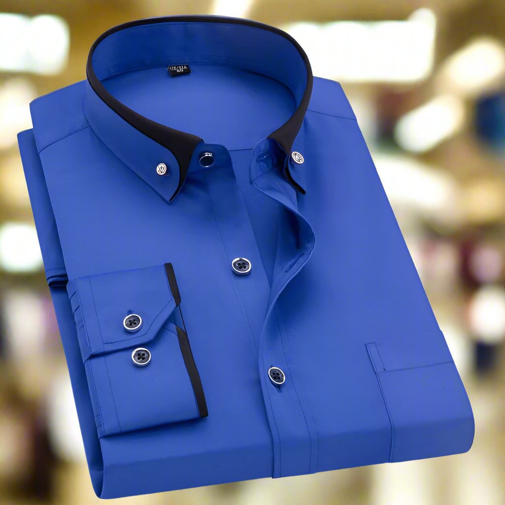 Oliver | Elegant and timeless long-sleeved premium shirt 4