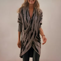 Isabella | Artful and Elegant Draped Tunic Top