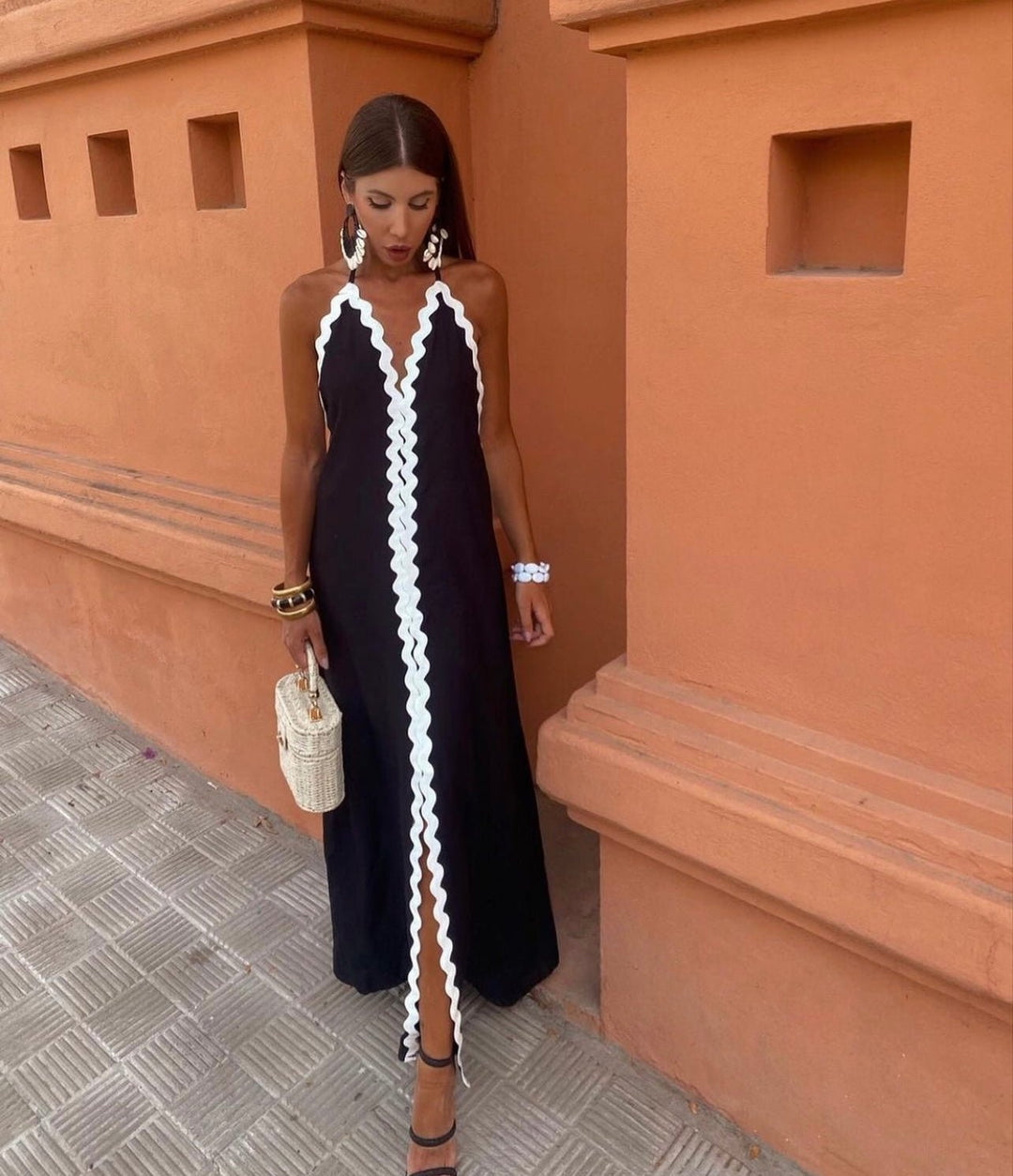 Olivia | Sophisticated & Comfortable Wedding Guest Dress 0