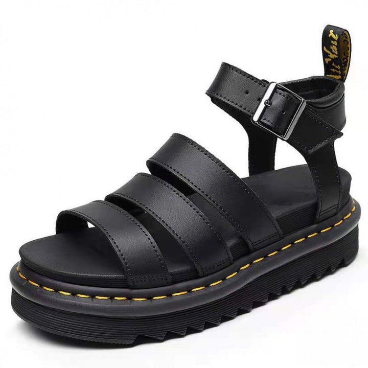 Petra | Modern And Comfortable Chunky Platform Sandals 1