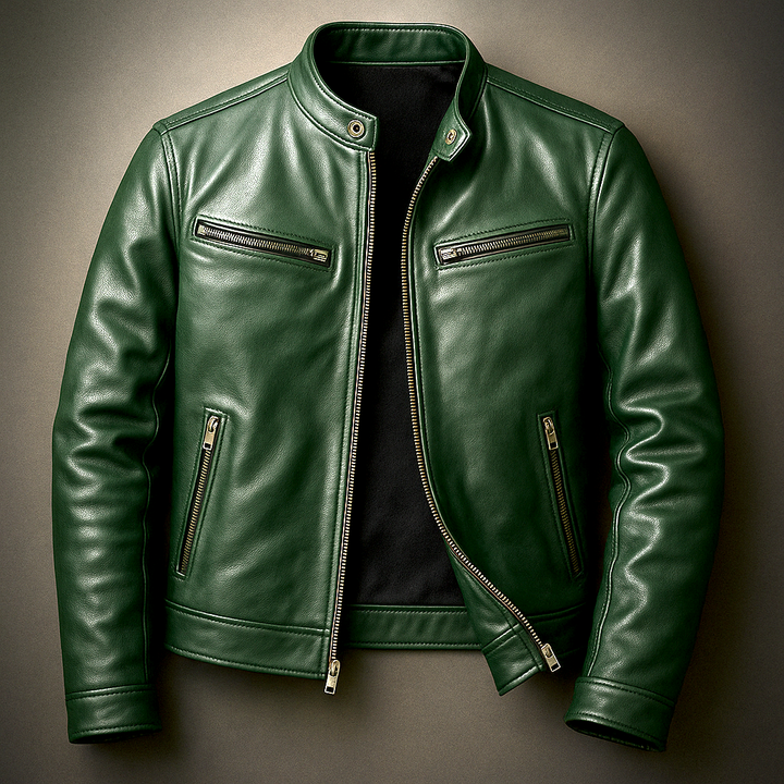 Randy | Classic Vintage Leather Jacket for Men 3