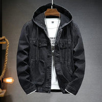 Andrew | Giacca di Jeans con Cappuccio alla Moda