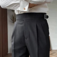 Frederick | Vintage Style Buckle Pants