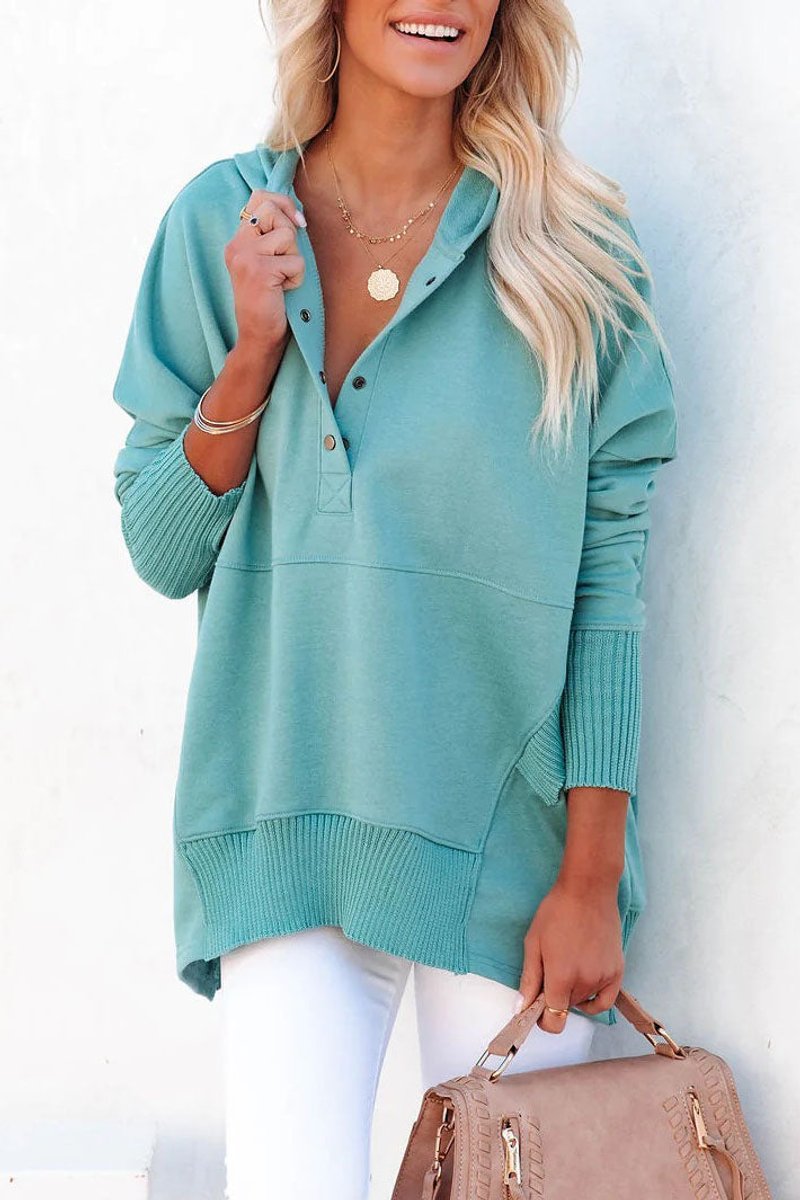 Rosie | Women's Longline Hooded Drawstring Tunic Sweatshirt 9