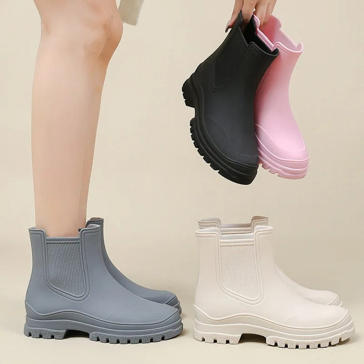 Ruby | Luxury semi-high waterproof rain boots 1