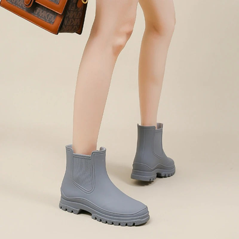 Ruby | Luxury semi-high waterproof rain boots 4