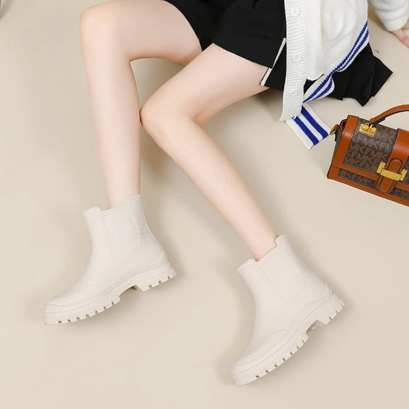 Ruby | Luxury semi-high waterproof rain boots 5